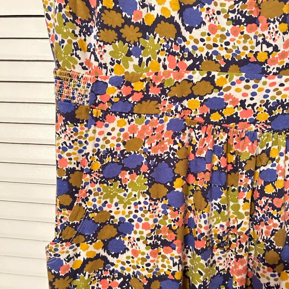 Boden Casual Jersey Floral weekend Day Dress Size 16R - Picture 3 of 4